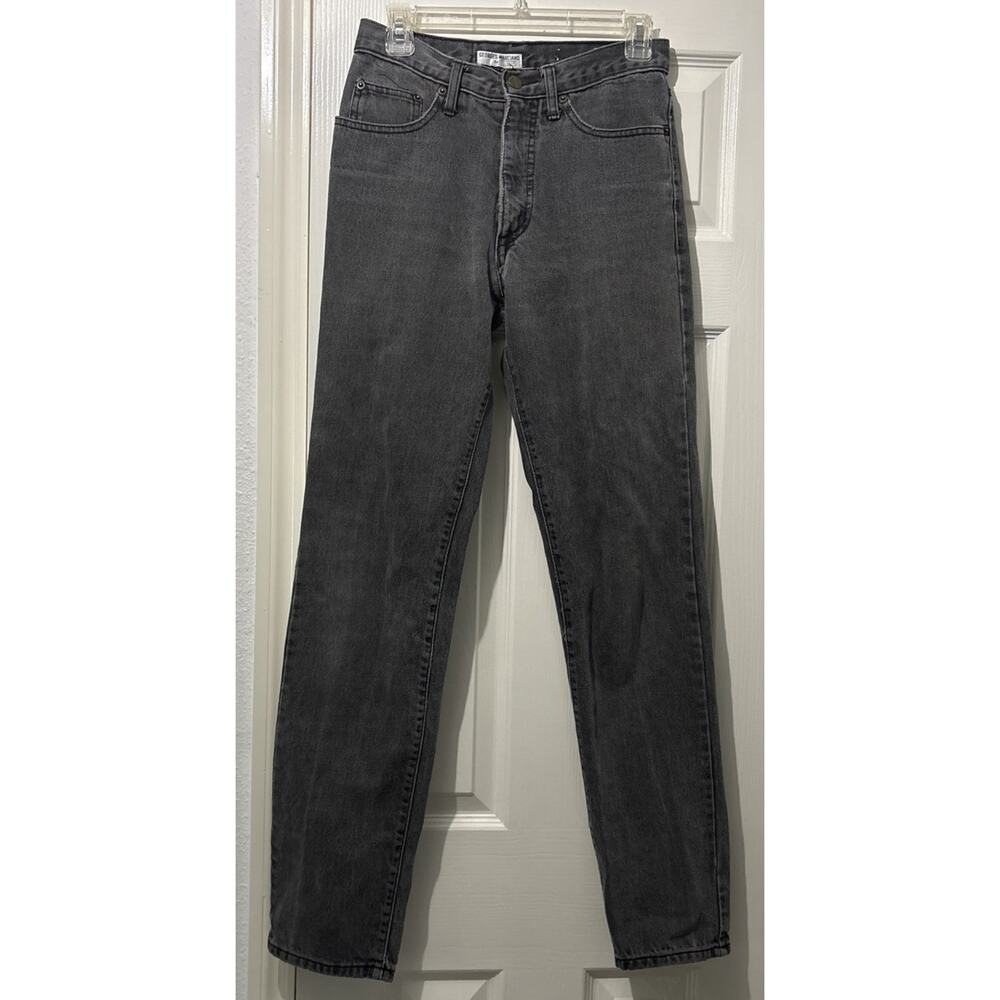 Georges Marciano For Guess Jean Size 29 Gray Straight Leg Vintage Made in USA